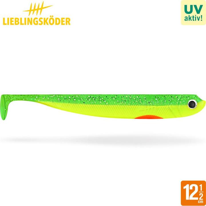 Actual product image Lieblingsköder Fischköder GREEN LEMON (12.50 cm)