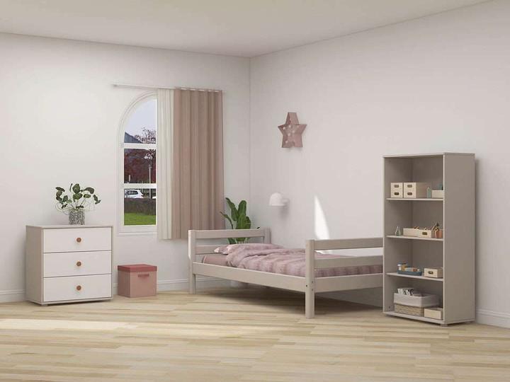 Actual product image Flexa Bookcase Classic with 3 shelves glazed
