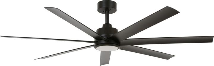 Actual product image Beacon DC ceiling fan Atlanta black with LED