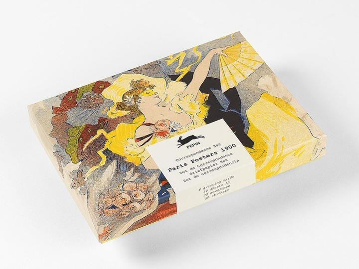 Image du produit Ensemble de correspondance PARIS POSTERS 1900 (Coffret cadeau, 1 x)