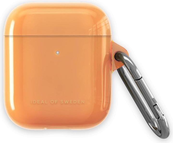 Produktbild iDeal Of Sweden Airpods Pro laadimiskarbiümbris (1/2 gen) Clear Case, Orange Spritz (Kopfhörer Hülle)