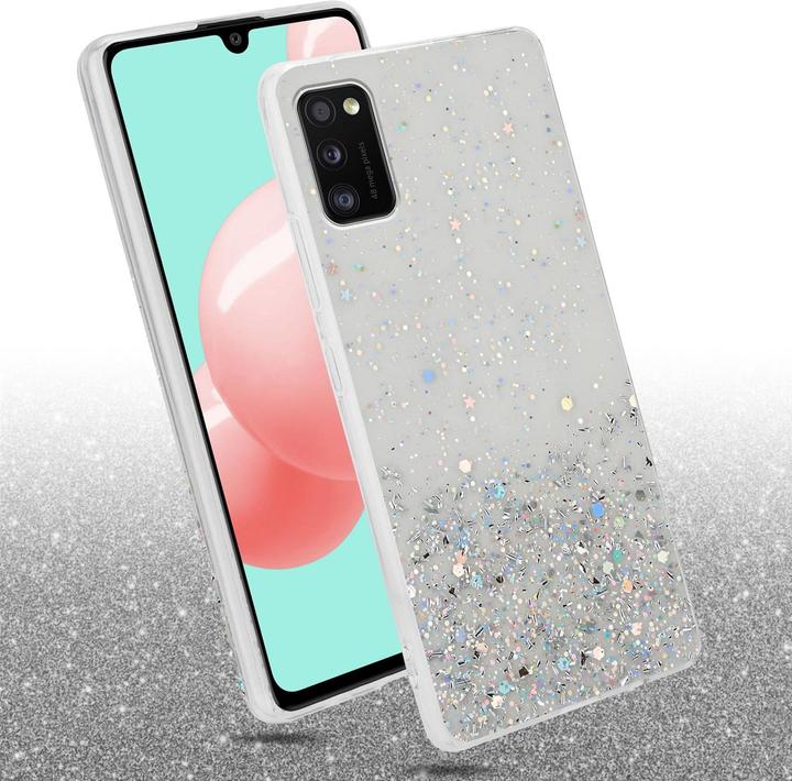 Image du produit Cadorabo Couverture TPU paillettes scintillantes (Samsung Galaxy A41)