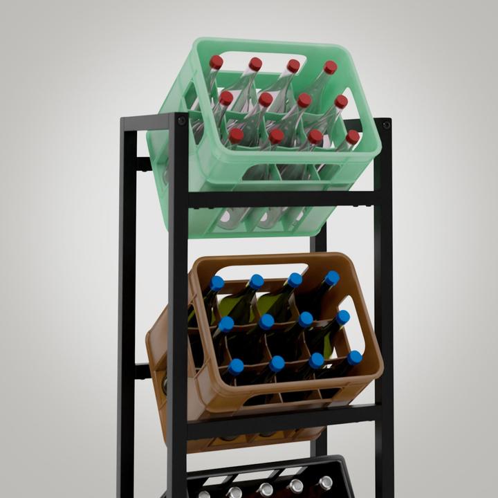 Actual product image CLP Beverage crate stand