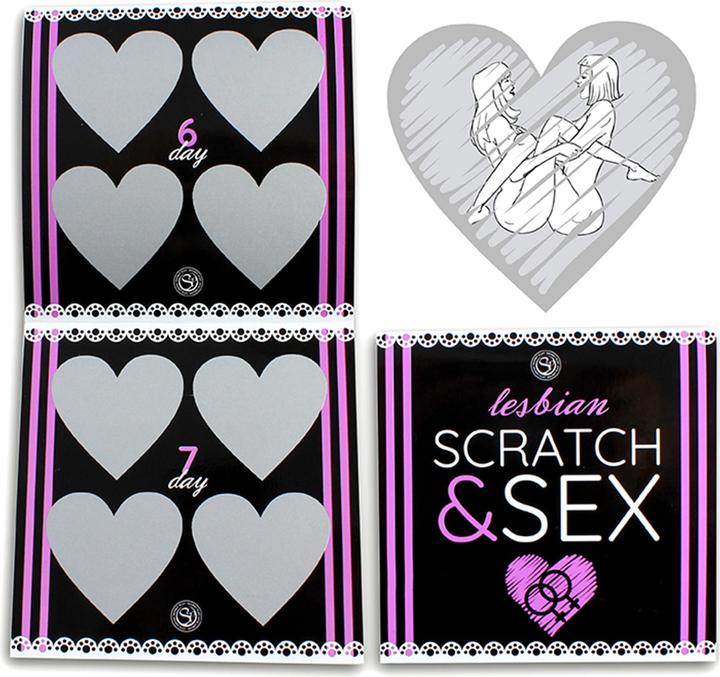 Produktbild Secret play Scratch & Sex Lesbian (Geschicklichkeitsspiel, Englisch, Französisch, Portugiesisch, Deutsch)
