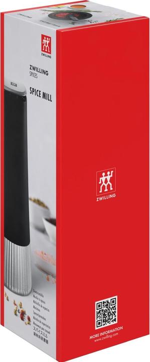 Image du produit Zwilling 4009839680311 Moulin à épices noir SPICES