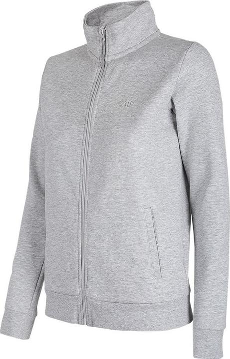 4F Damen Sweatshirt cool hellgrau H4L22 BLD351 27M L (L)
