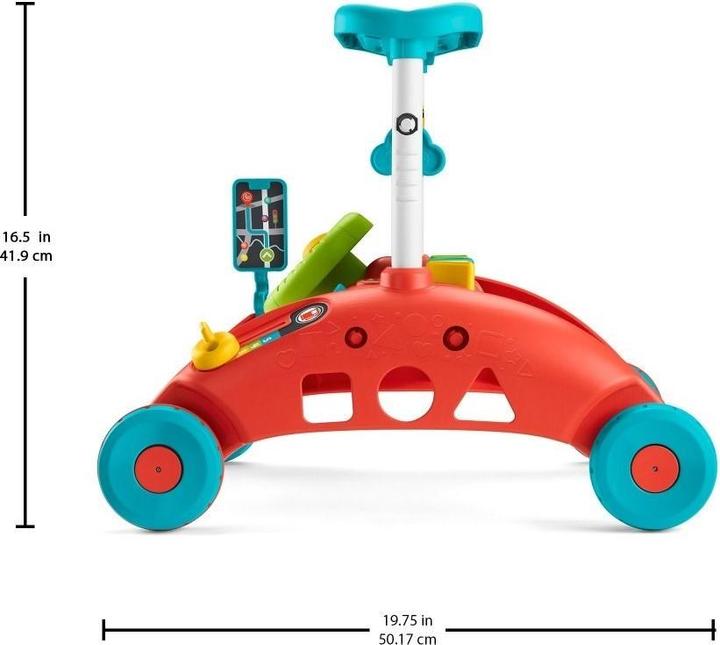 Produktbild Fisher-Price LL Pchacz Małego Kierowcy 2w1 HJP44 MATTEL (Tschechisch, Slowakisch, Ungarisch, Polnisch, Englisch)