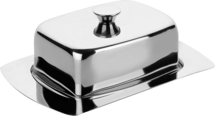 Produktbild Ibili Butterdose mit Deckel Edelstahl 19 x 12 cm Praktisch für die Aufbewahrung von Butter (20 l)