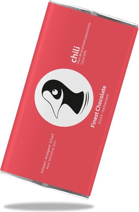 Taucherli Chili Schwarze Schokolade Bio (100 g)