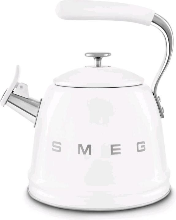 Smeg WKF01WH Wasserkessel weiss 2,3 Liter (2.30 l)