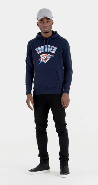 Actual product image New Era Hooded sweatshirt Oklahoma City Thunder NBA (M)