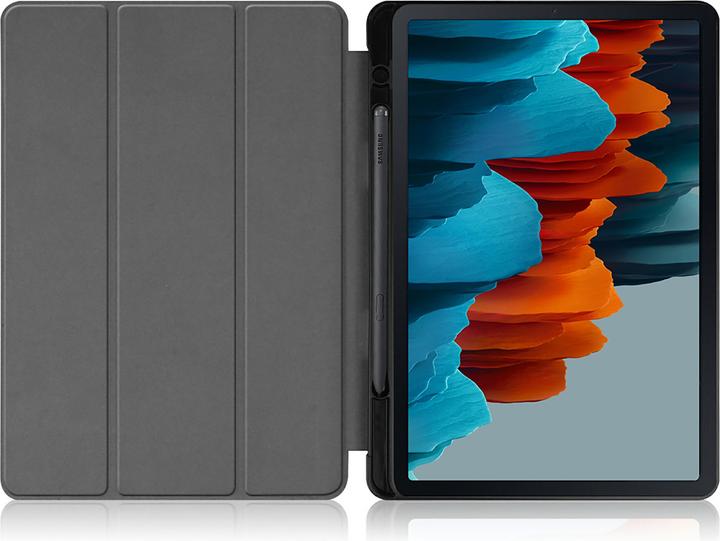 Produktbild Cazy Premium Smart Hülle Kompatibel mit Samsung Galaxy Tab S7 - Schutz Etui Hülle mit Stifthalter - (Galaxy Tab S7)