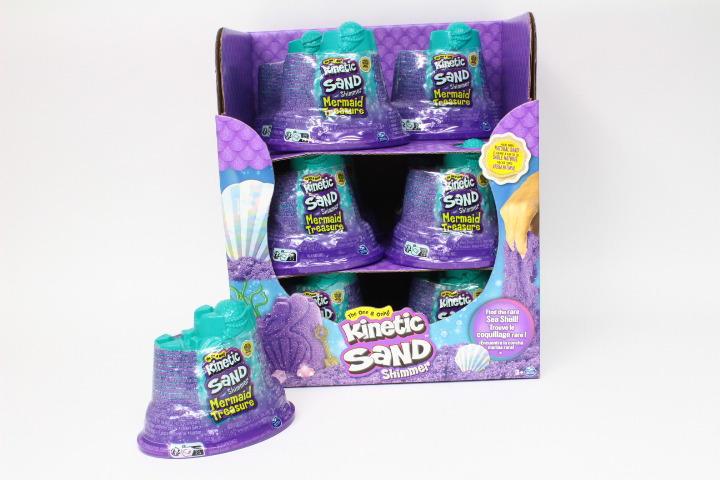 Actual product image Spin Master 6064334 - KINETIC SAND Mini Castello Sirenetta in Vassoio attrezzo N
