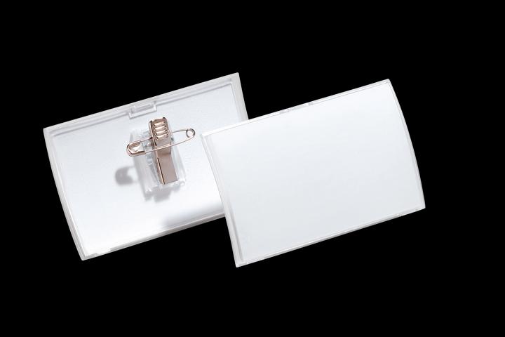 Produktbild Durable Namensschild m. Kombiklemme 54x90mm