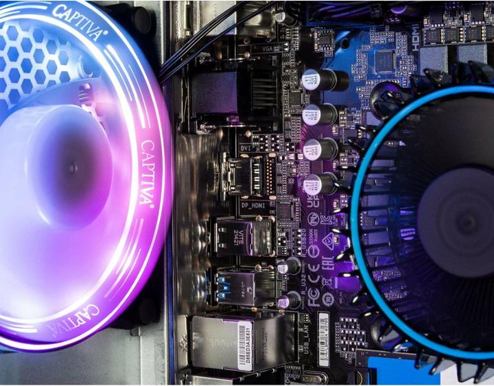 Actual product image Captiva Complete computer Advanced Gaming R68-874 (Ryzen 5 5500/RTX3050 8GB GDDR6/SSD (AMD Ryzen 5 5500, 16 GB, 1000 GB, GeForce RTX 3050)