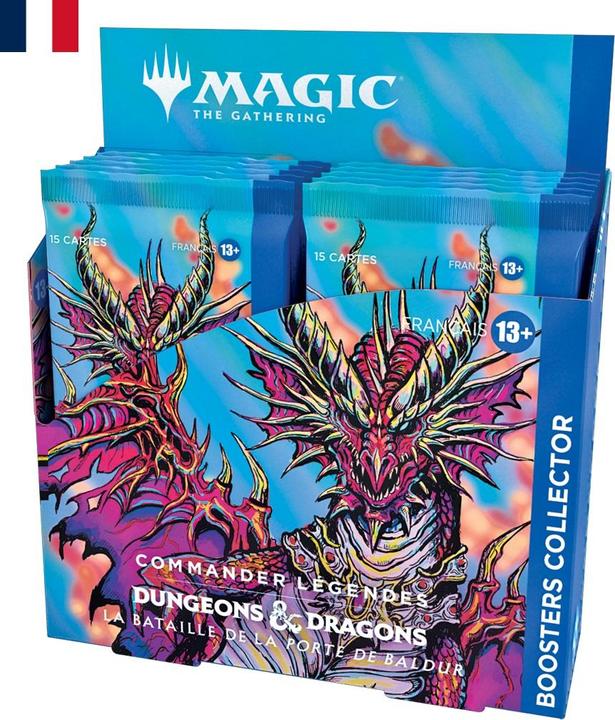 Magic the Gathering Commander Legends (Français, Affichage du booster)