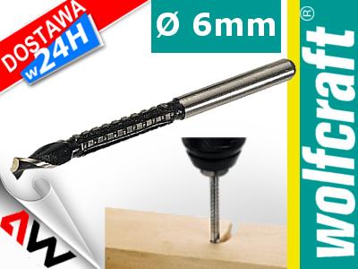 Produktbild wolfcraft wolfcraft 1 Fräsbohrer HSS ø6x90mm (6 mm)