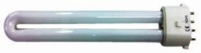 Actual product image CND UV replacement tubes 9 Watt for UV lamp 1 pack of 4 tubes (Nail lutensil, Milky)