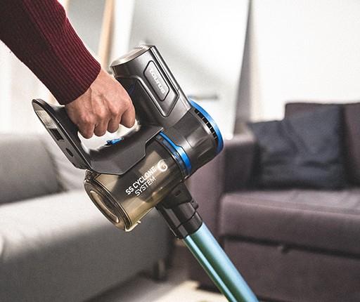Produktbild Taurus Ideal Lithium Akku Dry HEPA Bagless Schwarz, Blau