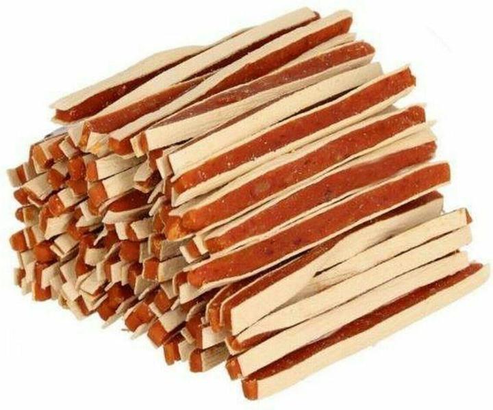 Produktbild Hilton Przysmak sandich miękkie paski z kaczki dla psa500g (Senior, 1 Stk., 500 g)
