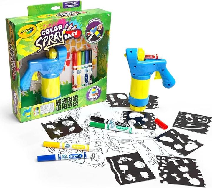 Immagine prodotto Crayola Mini pennarello a spruzzo, kit per aerografo a marchio, regalo per bambini, 7+, 25-7494