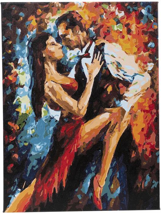 Immagine prodotto Craft Buddy Paint by Numbers "Kiss in Melody" 30 x 40 cm