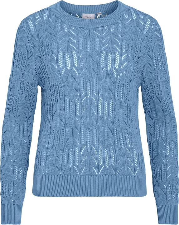 Vila Rundhals Strickpullover