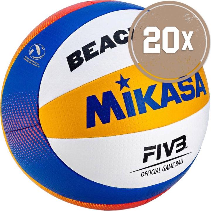 Produktbild Mikasa 20er Ballpaket Beach Pro BV550C ÖVV