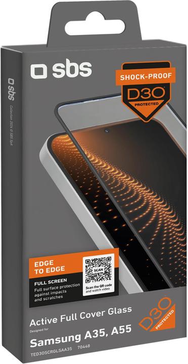Immagine prodotto SBS Active Full Cover Glass (1 Pezzo/i, Samsung Galaxy A55, Samsung Galaxy A35)