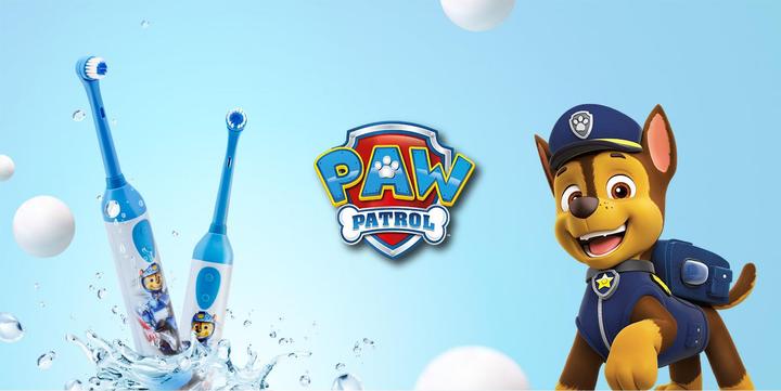 Image du produit Huslog Brosse à dents oscillante pour enfants Paw Patrol MOTO Bleu (Brosse à dents oscillo-rotative)