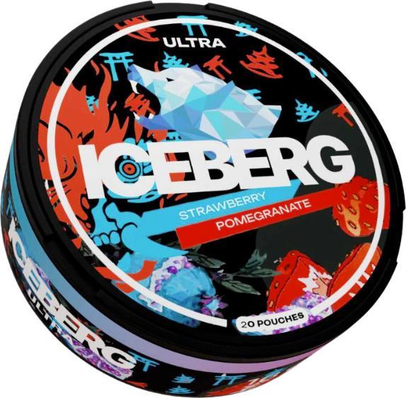 Produktbild Iceberg Strawberry Pomegranate (Nicotine Pouches, 50 mg)