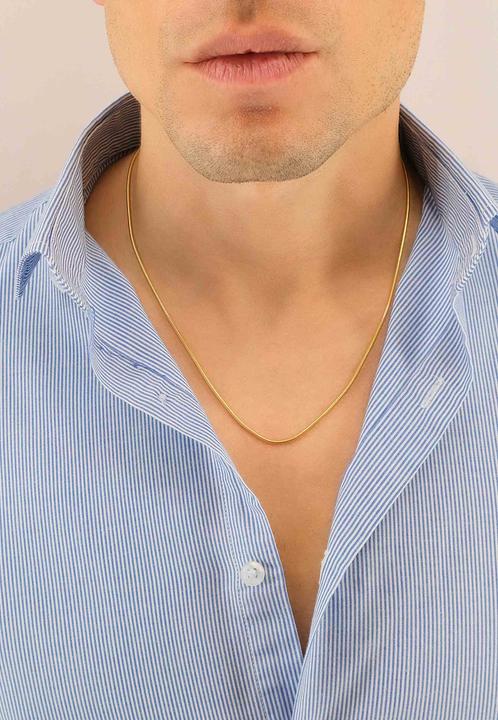 Produktbild Muau Schlange (18K 750, Gold Poliert, 42 cm)