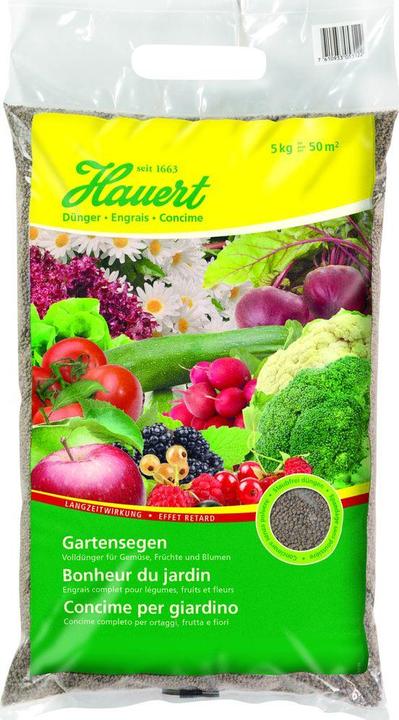 Actual product image Hauert Complete fertilizer Garden blessing (5 kg)