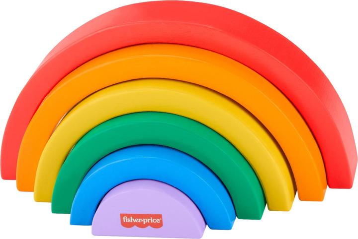 Produktbild Fisher-Price Stapelbarer Holz-Regenbogen