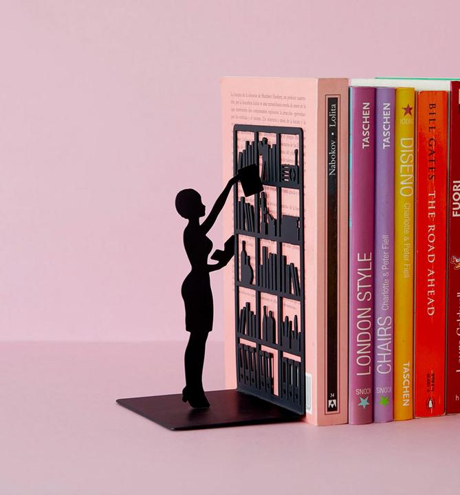 Immagine prodotto Balvi Fermalibri LA BIBLIOTECA (10 x 8,5 x 17 cm)