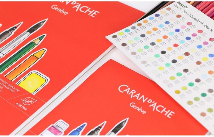 Immagine prodotto Caran d'Ache Multitechnik-Zeichennblock A4 (A4, Nessuna, Copertina morbida)