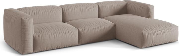 Actual product image Micadoni Modular Right Corner Sofa, "Martina", 3 Seats, 332x176x75 Made in Europe (Corner sofa)