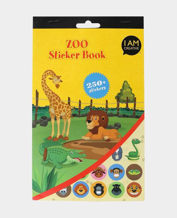 Actual product image I Am Creative Sticker book