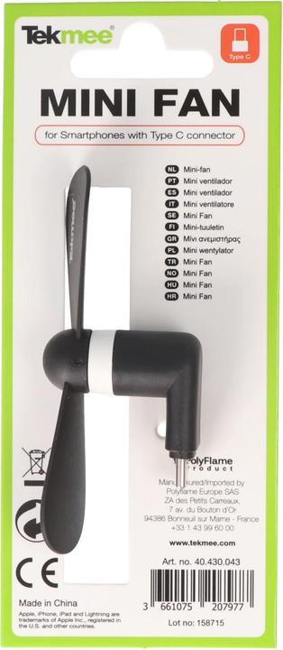 Produktbild AccuCell Mini-Ventilator