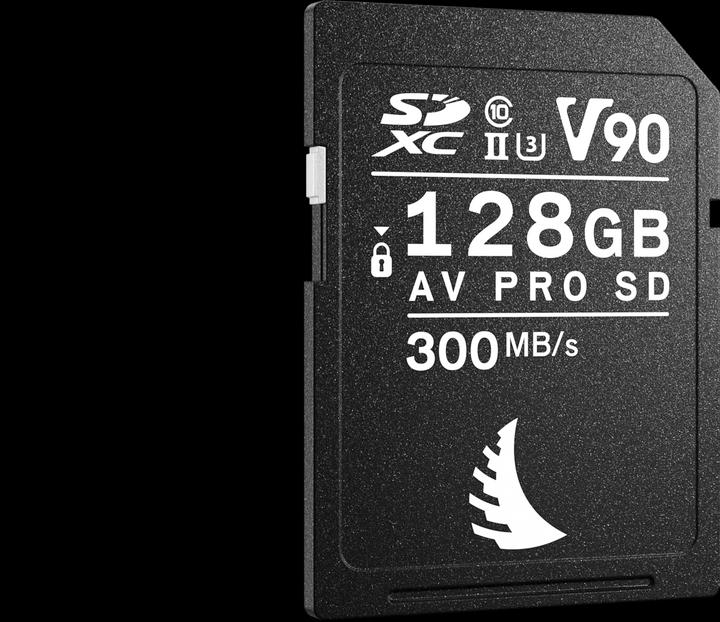 Actual product image Angelbird AV PRO V90 (128 GB, SDXC, U3, UHS-II)