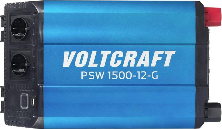 Produktbild Voltcraft Wechselrichter PSW 1500-12-G 1500 W 12 V/DC - 230 V/AC reine Sinuswell