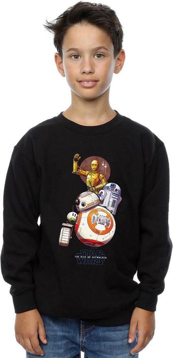 Produktbild Star Wars The Rise Of Skywalker Droids Illustration Sweatshirt Jungen (140, 146)