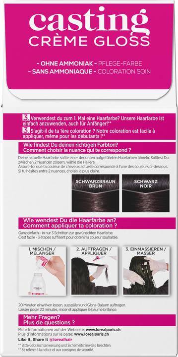 Produktbild L'Oréal Paris Casting Creme (200 Schwarzbraun)