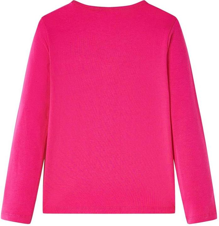 Produktbild VidaXL Kinder-Langarmshirt Knallrosa 104,Material: 95 % Baumwolle (104)