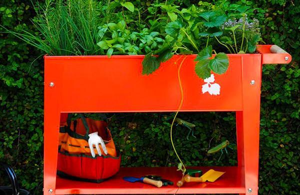 Produktbild Herstera Pflanztrolley Hochbeet