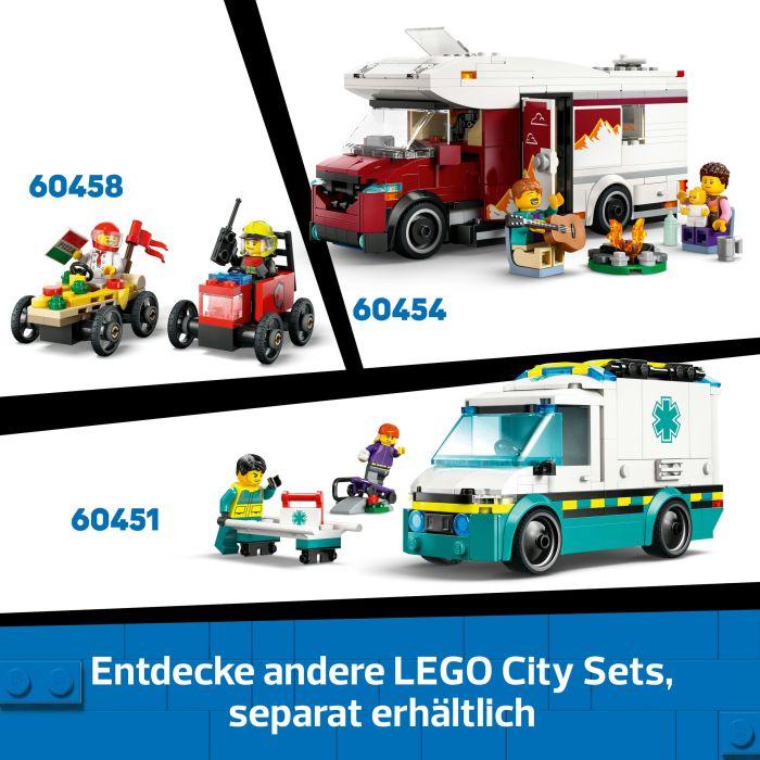 Produktbild LEGO Einsatzfahrzeug der Rettungsschwimmer (60453, LEGO City)