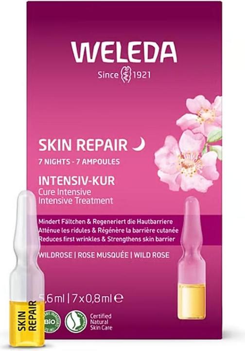 Actual product image Weleda Wild Rose 7 Days Smoothing Treatment (0.80 ml, Face oil)