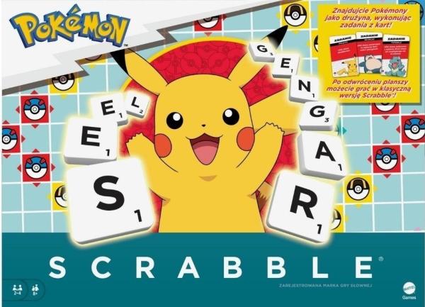 Actual product image Mattel SCRABBLE Pokemon wersja polska HXT29 /6 (English)
