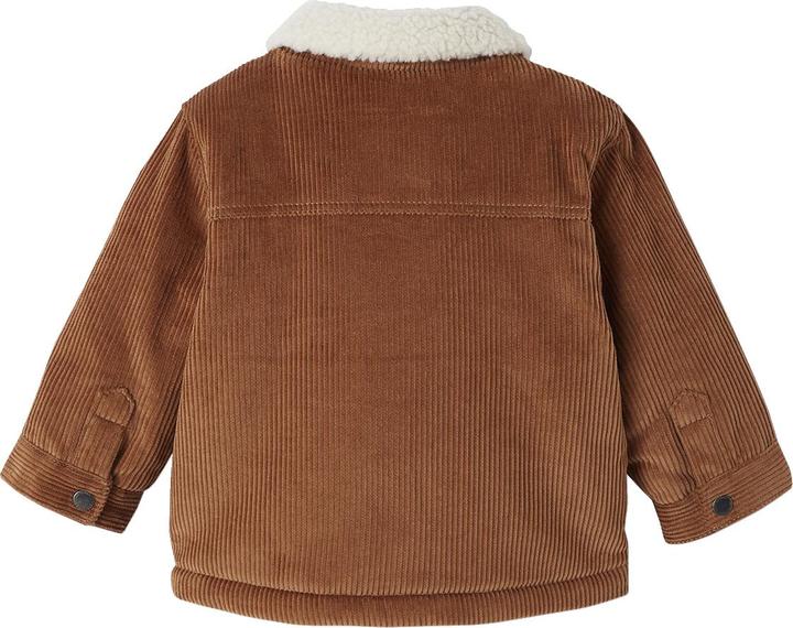 Image du produit Vertbaudet Veste chaude en velours côtelé pour bébé avec polyester recyclé (68)