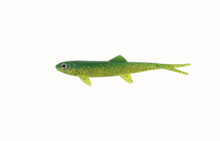 DAM Effzett Split Tail Lemon Lime (19 cm)